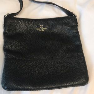 Kate spade crossbody black bag